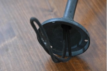 和製ヴィンテージ　乳白色の球形シェードが印象的なウォールライト　(R-084066)