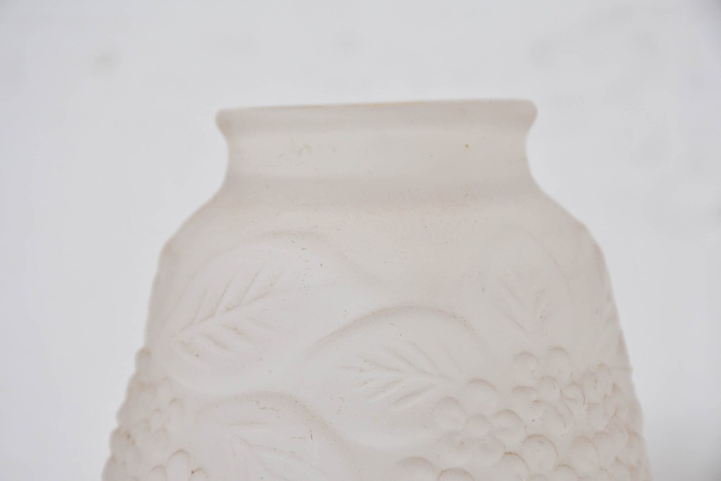 《引っ掛けシーリング式ペンダントライト加工費込み》　フランスヴィンテージ　紫陽花文様が愛らしいペンダントライト　(R-084068)