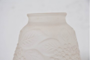 《引っ掛けシーリング式ペンダントライト加工費込み》　フランスヴィンテージ　紫陽花文様が愛らしいペンダントライト　(R-084068)