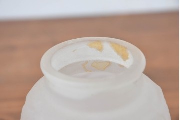 《引っ掛けシーリング式ペンダントライト加工費込み》　フランスヴィンテージ　紫陽花文様が愛らしいペンダントライト　(R-084068)