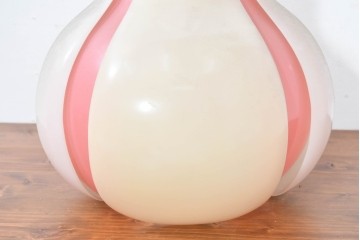 《引っ掛けシーリング式ペンダントライト加工費込み》　和製ヴィンテージ　三菱電機(Mitsubishi Electric)　ルミフワラー　レトロポップで可愛らしいフォルムのペンダントライト　(R-084072)