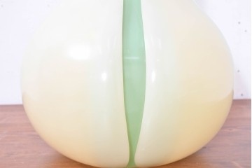 《引っ掛けシーリング式ペンダントライト加工費込み》　和製ヴィンテージ　三菱電機(Mitsubishi Electric)　ルミフワラー　レトロポップで可愛らしいフォルムのペンダントライト　(R-084073)