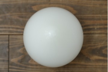 和製アンティーク　味わいある金属アームと雫形シェードのウォールライト　(R-084080)