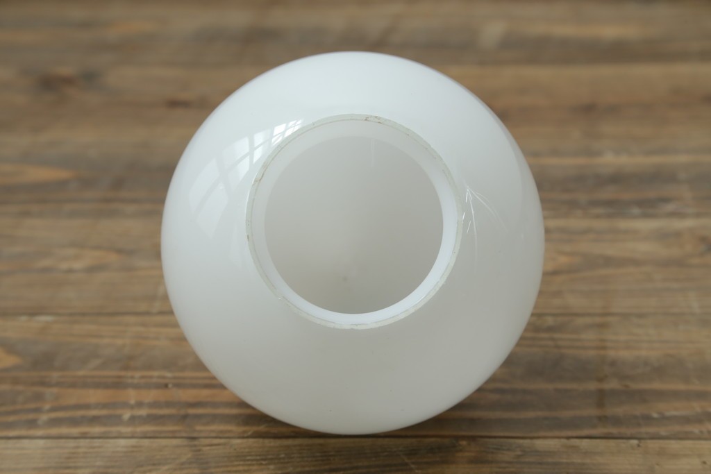 和製アンティーク　味わいある金属アームと雫形シェードのウォールライト　(R-084080)