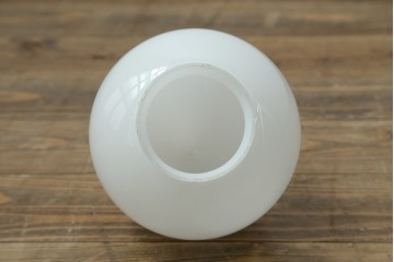 和製アンティーク　味わいある金属アームと雫形シェードのウォールライト　(R-084080)