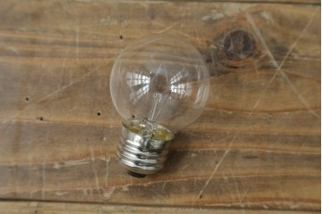 和製アンティーク　味わいある金属アームと雫形シェードのウォールライト　(R-084080)