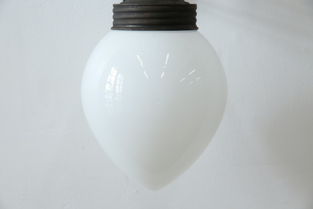 和製アンティーク　鳥の透かし飾りが趣を添えるウォールランプ　(R-084082)