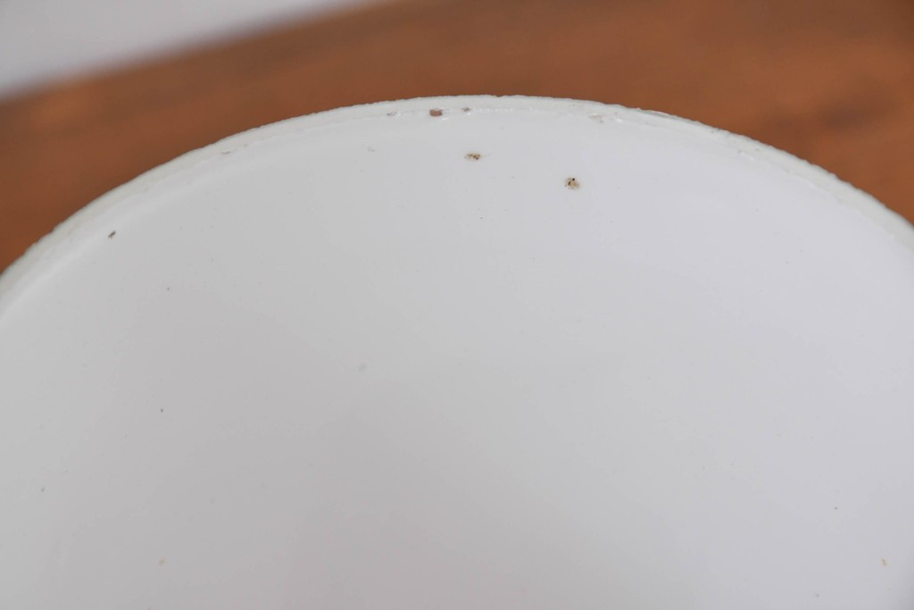 《引っ掛けシーリング式ペンダントライト加工費込み》　和製アンティーク　段付き筒形ガラス電笠のシンプルなペンダントライト　(R-084098)