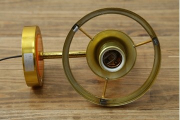 和製ヴィンテージ　レトロな被せガラスの壁掛け照明　(R-084114)