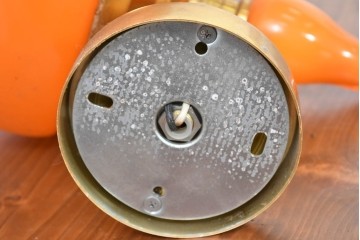 和製ヴィンテージ　被せガラスの温かな趣が漂うレトロデザインの壁掛け照明　(R-084114)