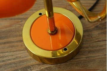 和製ヴィンテージ　レトロな被せガラスの壁掛け照明　(R-084115)