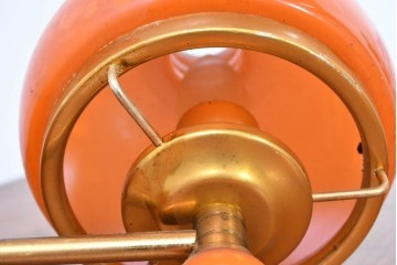 和製ヴィンテージ　被せガラスの温かな趣が漂うレトロデザインの壁掛け照明　(R-084115)