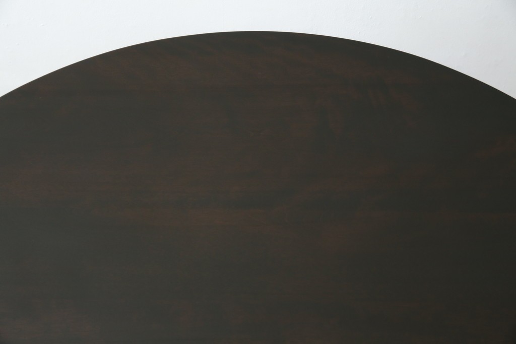 中古　美品　松本民芸家具　気品漂うクラシックなラウンドテーブル　(R-084124)