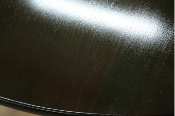 中古　美品　松本民芸家具　気品漂うクラシックなラウンドテーブル　(R-084124)