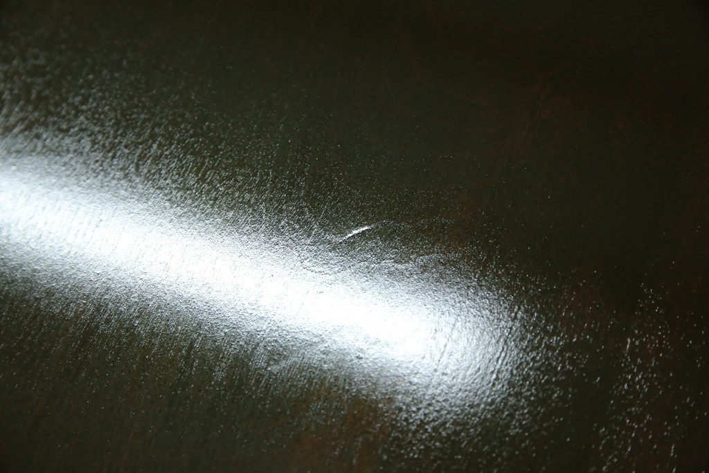 中古　美品　松本民芸家具　気品漂うクラシックなラウンドテーブル　(R-084124)