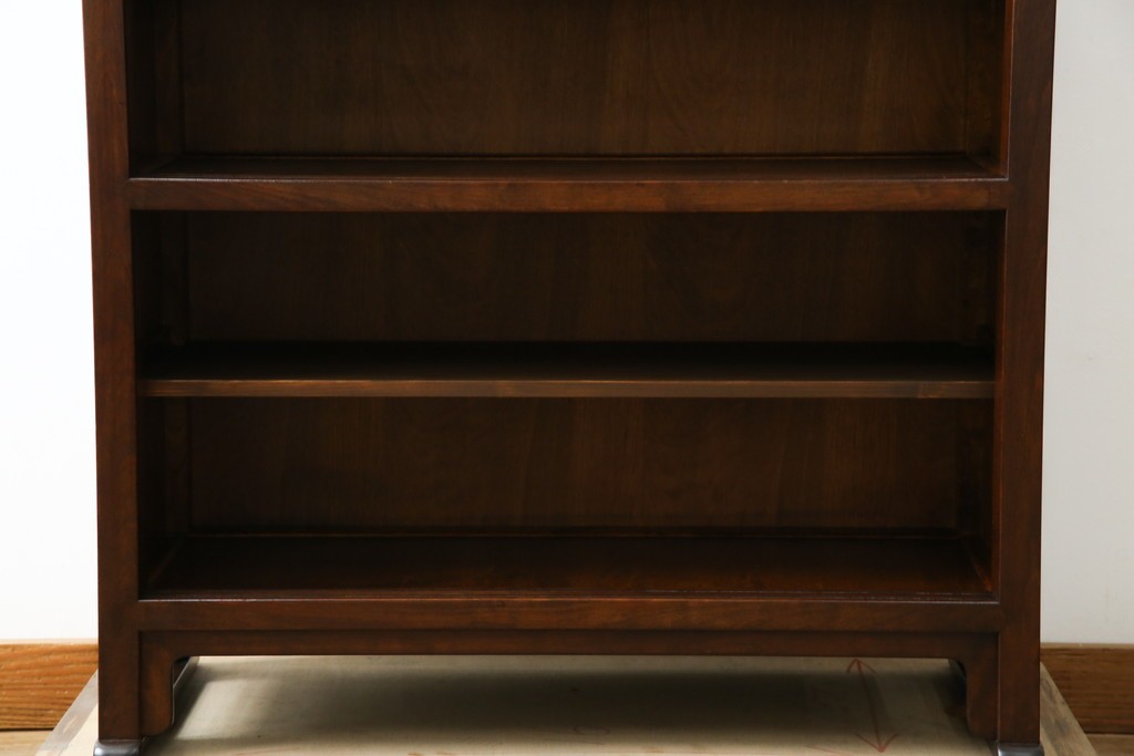 中古　美品　松本民芸家具　A型舞良茶タンス　洗練された佇まいの収納棚　(R-084125)