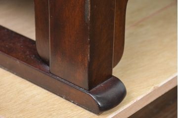 中古　美品　松本民芸家具　A型舞良茶タンス　洗練された佇まいの収納棚(下駄箱、靴箱、本箱、戸棚、食器棚、サイドボード)(R-084125)