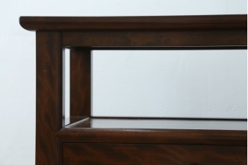 中古　松本民芸家具　和室にも洋室にも馴染む小振りなサイドキャビネット　(R-084126)