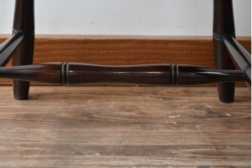 中古　美品　松本民芸家具　シックな佇まいが魅力的な#72型・リーチチェア2脚セット　定価約196000円相当　(R-084128)