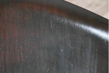 中古　美品　松本民芸家具　シックな佇まいが魅力的な#72型・リーチチェア2脚セット　定価約196000円相当　(R-084128)