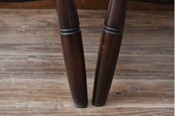 中古　美品　松本民芸家具　シックな佇まいが魅力的な#72型・リーチチェア2脚セット　定価約196000円相当　(R-084128)