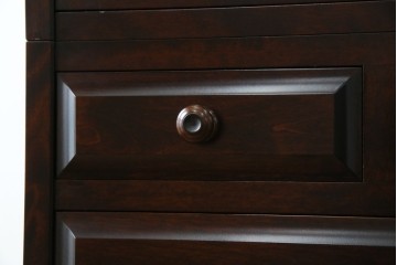 中古　美品　北海道民芸家具　HM160K　洗練されたデザインで空間に上質感をプラスする食器棚　(R-084131)