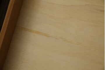 和製ビンテージ　神戸洋家具　オーク材　ノスタルジックな雰囲気漂う片袖机(ワークデスク、オフィスデスク、在宅用、在宅ワーク用、ヴィンテージ)(R-084134)