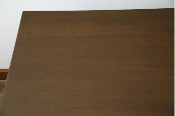 和製ビンテージ　神戸洋家具　オーク材　ノスタルジックな雰囲気漂う片袖机(ワークデスク、オフィスデスク、在宅用、在宅ワーク用、ヴィンテージ)(R-084134)