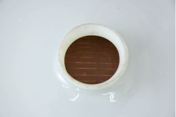 《引っ掛けシーリング式ペンダントライト加工費込み》　和製アンティーク　シンプルでありながらレトロな雰囲気を醸し出す平笠照明(天井照明、吊り下げ照明、ペンダントライト、シェード、電笠)(R-084138)
