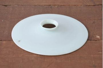 《引っ掛けシーリング式ペンダントライト加工費込み》　和製アンティーク　シンプルでありながらレトロな雰囲気を醸し出す平笠照明(天井照明、吊り下げ照明、ペンダントライト、シェード、電笠)(R-084139)