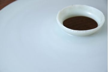 《引っ掛けシーリング式ペンダントライト加工費込み》　和製アンティーク　シンプルでありながらレトロな雰囲気を醸し出す平笠照明(天井照明、吊り下げ照明、ペンダントライト、シェード、電笠)(R-084139)