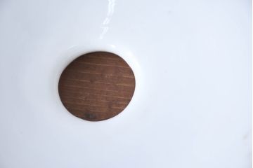 《引っ掛けシーリング式ペンダントライト加工費込み》　和製アンティーク　シンプルなフォルムで使いやすい平笠照明2個セット(天井照明、吊り下げ照明、ペンダントライト、シェード、電笠)(R-084140)