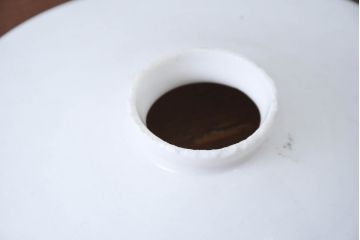 《引っ掛けシーリング式ペンダントライト加工費込み》　和製アンティーク　シンプルなフォルムで使いやすい平笠照明2個セット(天井照明、吊り下げ照明、ペンダントライト、シェード、電笠)(R-084141)