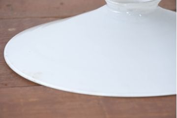 《引っ掛けシーリング式ペンダントライト加工費込み》　和製アンティーク　シンプルなフォルムで使いやすい平笠照明2個セット(天井照明、吊り下げ照明、ペンダントライト、シェード、電笠)(R-084142)