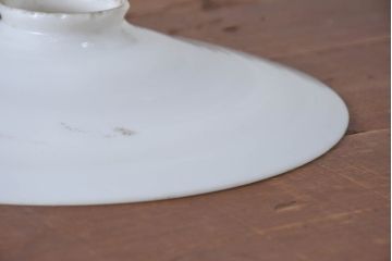 《引っ掛けシーリング式ペンダントライト加工費込み》　和製アンティーク　シンプルなフォルムで使いやすい平笠照明2個セット(天井照明、吊り下げ照明、ペンダントライト、シェード、電笠)(R-084143)
