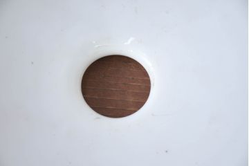 《引っ掛けシーリング式ペンダントライト加工費込み》　和製アンティーク　シンプルなフォルムで使いやすい平笠照明2個セット(天井照明、吊り下げ照明、ペンダントライト、シェード、電笠)(R-084144)
