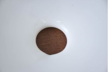 《引っ掛けシーリング式ペンダントライト加工費込み》　和製アンティーク　シンプルなフォルムで使いやすい平笠照明2個セット(天井照明、吊り下げ照明、ペンダントライト、シェード、電笠)(R-084144)