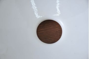 《引っ掛けシーリング式ペンダントライト加工費込み》　和製アンティーク　シンプルなフォルムで使いやすい平笠照明2個セット(天井照明、吊り下げ照明、ペンダントライト、シェード、電笠)(R-084145)