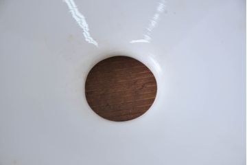 《引っ掛けシーリング式ペンダントライト加工費込み》　和製アンティーク　シンプルなフォルムで使いやすい平笠照明2個セット(天井照明、吊り下げ照明、ペンダントライト、シェード、電笠)(R-084146)