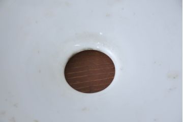 《引っ掛けシーリング式ペンダントライト加工費込み》　和製アンティーク　シンプルなフォルムで使いやすい平笠照明2個セット(天井照明、吊り下げ照明、ペンダントライト、シェード、電笠)(R-084147)