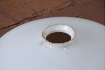 《引っ掛けシーリング式ペンダントライト加工費込み》　和製アンティーク　シンプルなフォルムで使いやすい平笠照明2個セット(天井照明、吊り下げ照明、ペンダントライト、シェード、電笠)(R-084148)