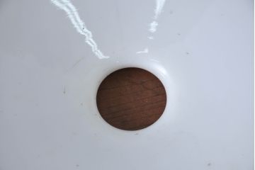 《引っ掛けシーリング式ペンダントライト加工費込み》　和製アンティーク　シンプルなフォルムで使いやすい平笠照明2個セット(天井照明、吊り下げ照明、ペンダントライト、シェード、電笠)(R-084148)