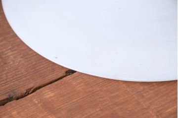 《引っ掛けシーリング式ペンダントライト加工費込み》　和製アンティーク　シンプルなフォルムで使いやすい平笠照明(天井照明、吊り下げ照明、ペンダントライト、シェード、電笠)(R-084151)
