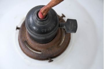 《引っ掛けシーリング式ペンダントライト加工費込み》　和製ビンテージ　レトロな空間づくりにおすすめの平笠照明(天井照明、吊り下げ照明、ペンダントライト、シェード、電笠、ヴィンテージ)(R-084155)