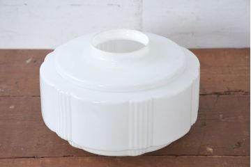 《引っ掛けシーリング式ペンダントライト加工費込み》　和製アンティーク　柔らかな光を灯す天井照明(吊り下げ照明、ペンダントライト、シェード、電笠)(R-084157)