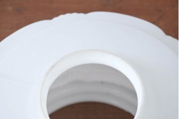 《引っ掛けシーリング式ペンダントライト加工費込み》　和製アンティーク　柔らかな光を灯す天井照明(吊り下げ照明、ペンダントライト、シェード、電笠)(R-084157)