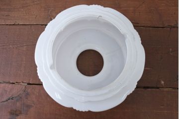 《引っ掛けシーリング式ペンダントライト加工費込み》　和製アンティーク　柔らかな光を灯す天井照明(吊り下げ照明、ペンダントライト、シェード、電笠)(R-084157)