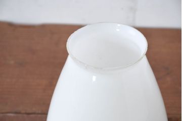 《引っ掛けシーリング式ペンダントライト加工費込み》　和製アンティーク　ぽってりフォルムが愛らしいペンダントライト(天井照明、吊り下げ照明、シェードランプ、電笠)(R-084161)