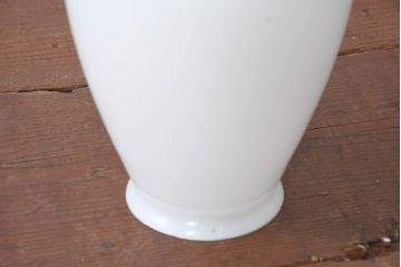 《引っ掛けシーリング式ペンダントライト加工費込み》　和製アンティーク　ぽってりフォルムが愛らしいペンダントライト(天井照明、吊り下げ照明、シェードランプ、電笠)(R-084161)
