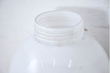 《天井・壁付け照明加工費込み》　和製アンティーク　球体型　レトロな丸いフォルムが可愛らしいウォールライト　(R-084168)
